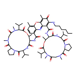 N-Hexylactinomycin D structure