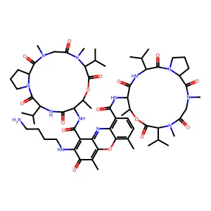 N-(4-Aminobutyl)actinomycin D dihydrate structure