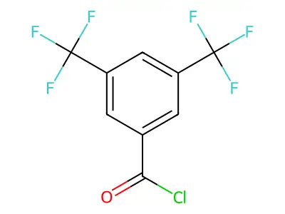 3,5-Bis(trifluoromethyl)benzoyl chloride structure