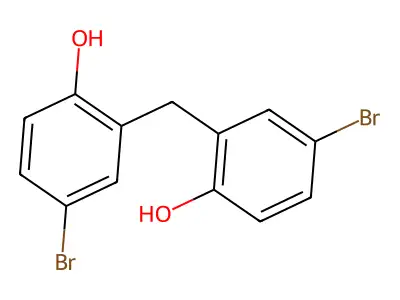 2,2'-Methylenebis(4-bromophenol) structure