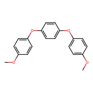 Benzene, 1,4-bis(4-methoxyphenoxy)- structure