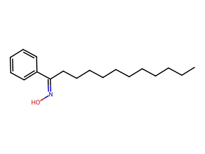 N-(1-phenyldodecylidene)hydroxylamine structure