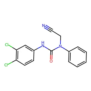 1-(Cyanomethyl)-3-(3,4-dichlorophenyl)-1-phenylurea structure
