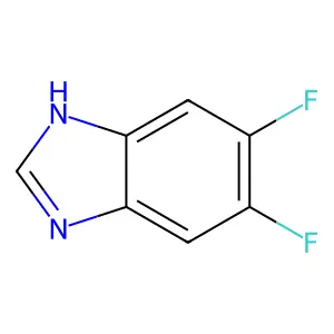 5,6-difluoro-1H-1,3-benzodiazole structure
