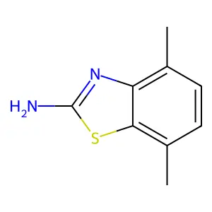 2-Amino-4,7-dimethylbenzothiazole structure