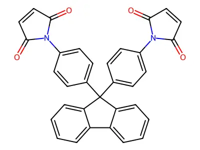 1-[4-[9-[4-(2,5-Dioxopyrrol-1-yl)phenyl]fluoren-9-yl]phenyl]pyrrole-2,5-dione structure