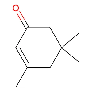 异佛尔酮 structure