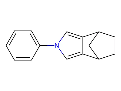 2-Phenyl-4,5,6,7-tetrahydro-2H-4,7-methanoisoindole structure