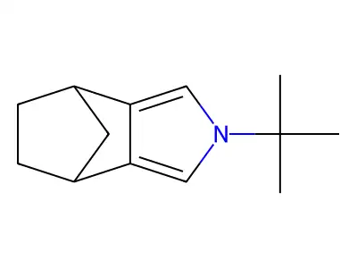 2-tert-Butyl-4,5,6,7-tetrahydro-2H-4,7-methanoisoindole structure