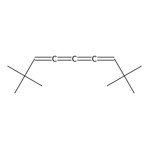 2,2,8,8-Tetramethylnona-3,4,5,6-tetraene structure