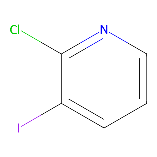 2-Chloro-3-iodopyridine structure