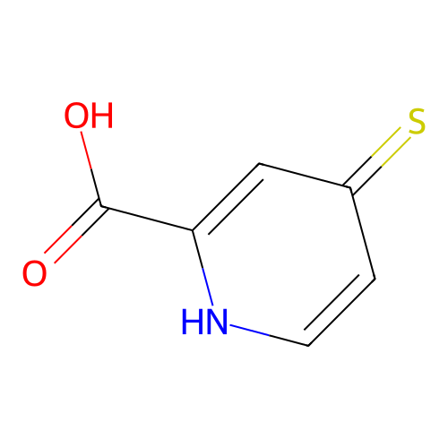 4-Mercaptopyridine-2-carboxylic acid structure