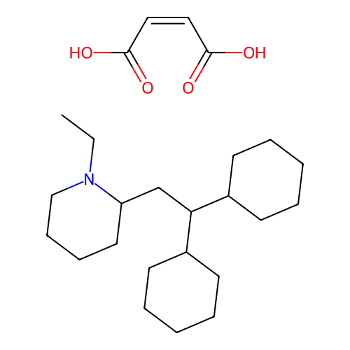 N-Ethylperhexiline structure