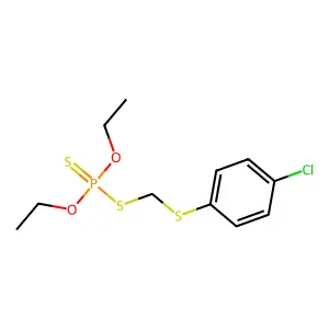卡波硫磷 structure