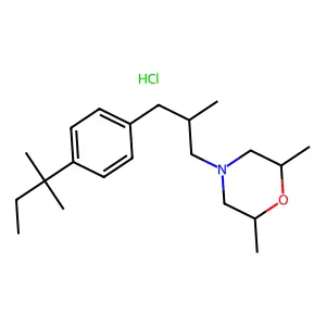 Amorolfine hydrochloride structure