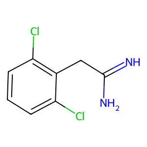 2,6-Dichlorophenylacetamidine structure