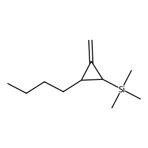 1-Butyl-2-methylidene-3-(trimethylsilyl)cyclopropane structure