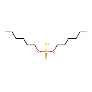 O,O-Dihexyl dithiophosphate structure