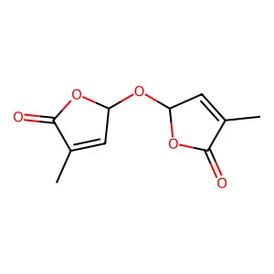 5,5'-Oxybis(3-methylfuran-2(5H)-one) structure
