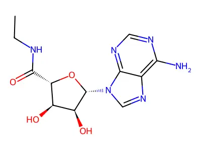 腺苷-5'-N-乙基甲酰胺 structure