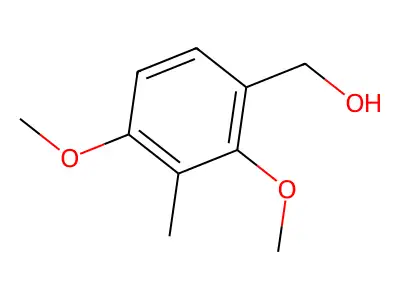 2,4-Dimethoxy-3-methylbenzyl alcohol structure