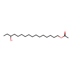 14-Hydroxyhexadecyl acetate structure