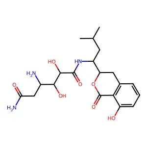 Amicoumacin A structure