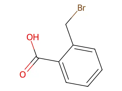 2-(Bromomethyl)benzoic acid structure