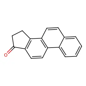Gona-1,3,5,7,9,11,13-heptaen-17-one structure