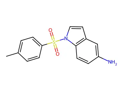 1-[(4-Methylphenyl)sulfonyl]-1H-indol-5-amine structure