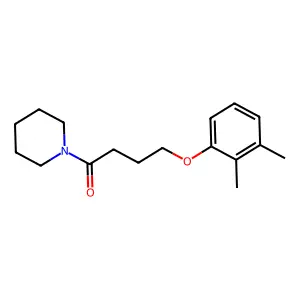 4-(2,3-Dimethylphenoxy)-1-(piperidin-1-yl)butan-1-one structure