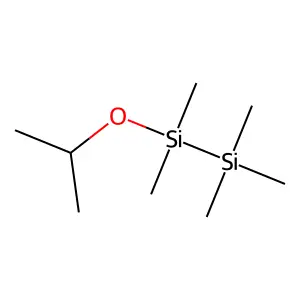 Disilane, pentamethyl(1-methylethoxy)- structure