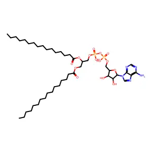 9beta-D-Arabinofuranosyladenine 5'-diphosphate-5'-1,2-dipalmitin structure