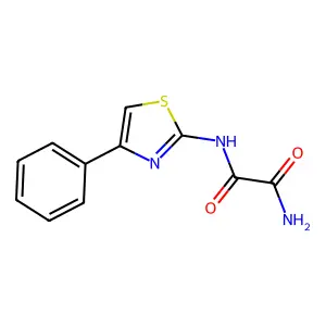 N-(4-Phenyl-thiazol-2-yl)-oxalamide structure