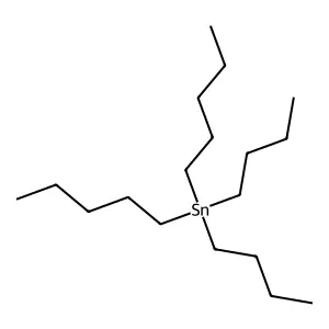 Dibutyldipentyltin structure