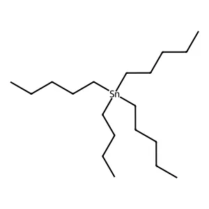Butyltripentyltin structure