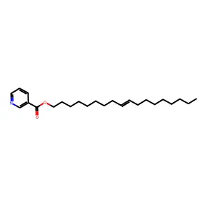 Oleyl nicotinate structure