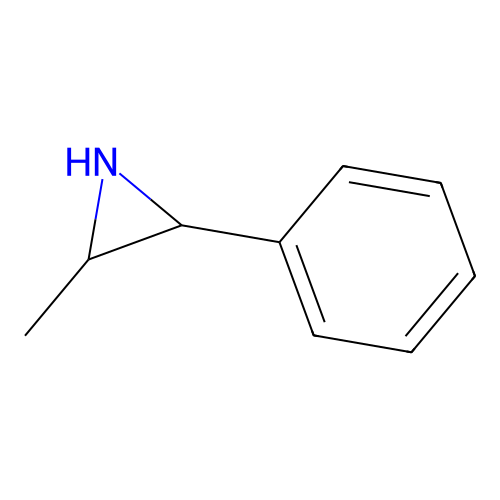 2-Methyl-3-phenylaziridine structure