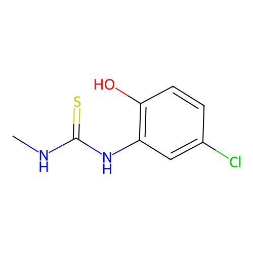 1-(5-Chloro-2-hydroxyphenyl)-3-methylthiourea structure