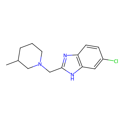5-chloro-2-[(3-methylpiperidin-1-yl)methyl]-1H-benzimidazole structure