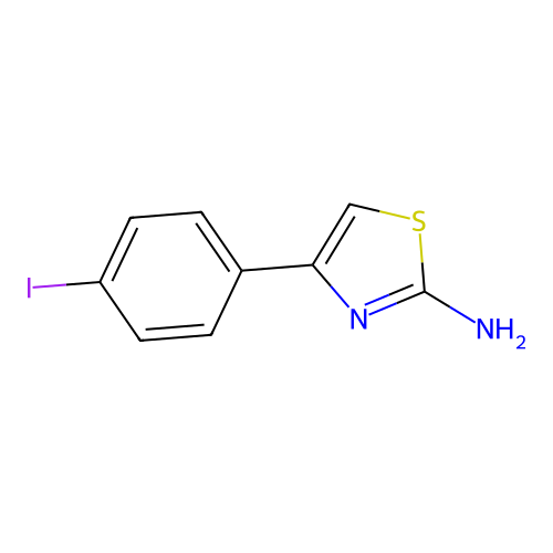 4-(4-Iodophenyl)-1,3-thiazol-2-amine structure