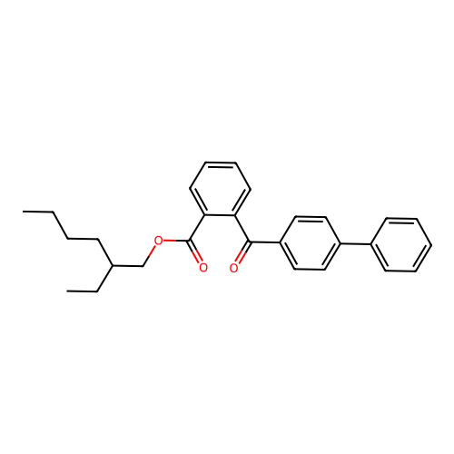 2-Ethylhexyl 4-Phenylbenzophenone-2'-Carboxylate structure