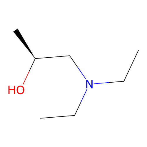 (2S)-1-(diethylamino)propan-2-ol structure