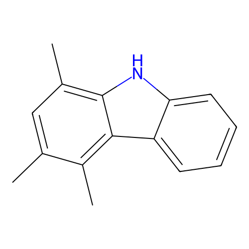Carbazole, 1,3,4-trimethyl- structure