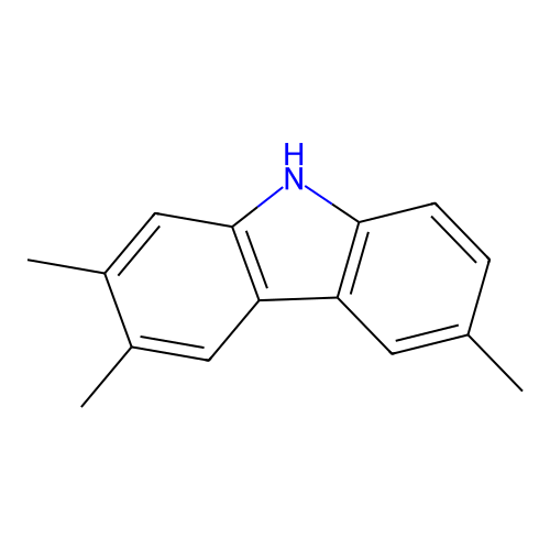Carbazole, 2,3,6-trimethyl- structure