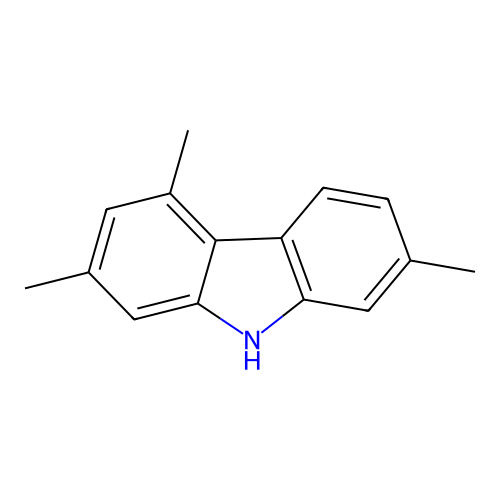 2,4,7-Trimethylcarbazole structure