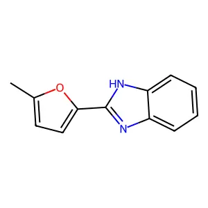 2-(5-Methyl-2-furyl)benzimidazole structure