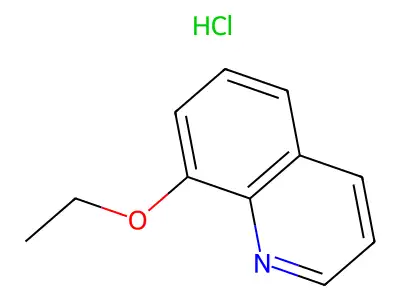 Quinoline, 8-ethoxy-, hydrochloride structure
