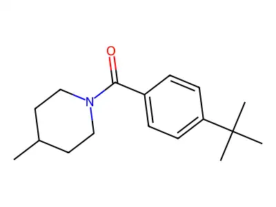 1-(4-Tert-butylbenzoyl)-4-methylpiperidine structure