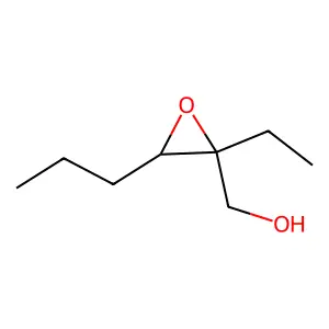 2-Ethyl-3-propyl-2-oxiranemethanol structure